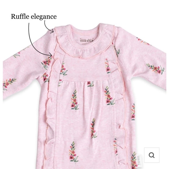 The Elk, 100% Organic Cotton Sleep, Pink, NWTS. Size 6 months - Picture 6 of 9